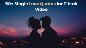 50+ Single Love Quotes for Tiktok Video